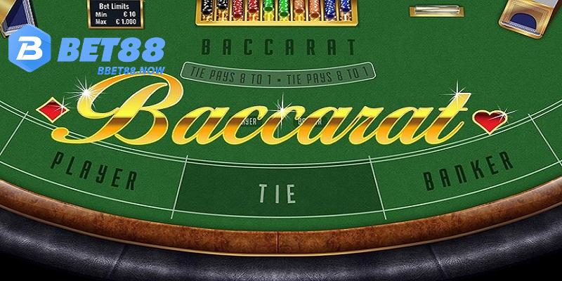 Luật và cách chơi bài baccarat Bet88 