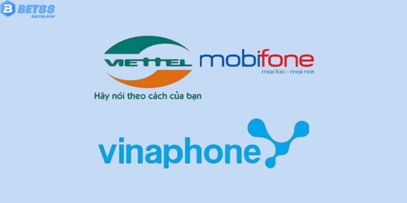 Hỗ trợ rút tiền BET88 về 3 nhà mạng chính nhanh chóng